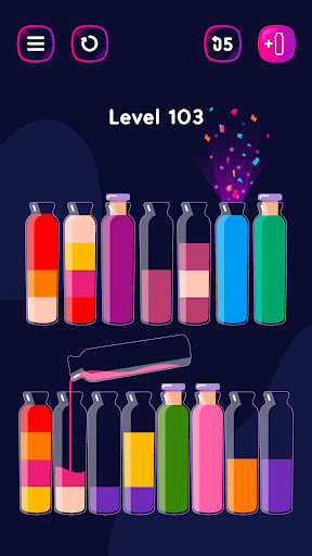 Captura de pantalla de Get Color - Water Sort Puzzle