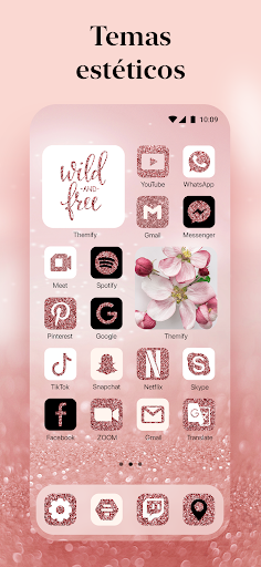 Captura de pantalla de Themify・Iconos, Temas, Widgets