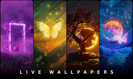 Captura de pantalla de Live Wallpapers, 4K Wallpapers