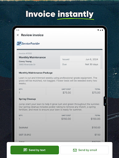 Captura de pantalla de Jobber: Field Service Software