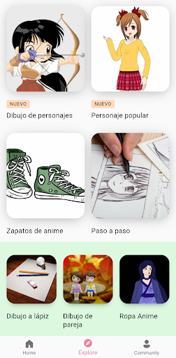 Captura de pantalla de Dibujar anime paso a paso