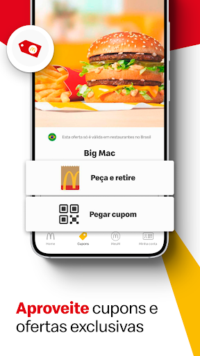 McDonald’s: Cupons e Delivery Screenshot