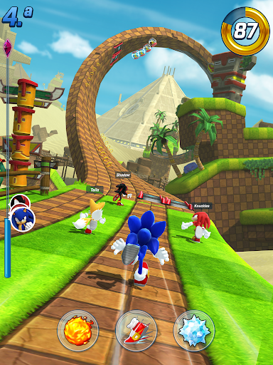 Captura de pantalla de Sonic Forces: Carrera JcJ