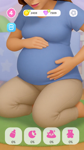 Captura de pantalla de My Baby Care Virtual Baby Care