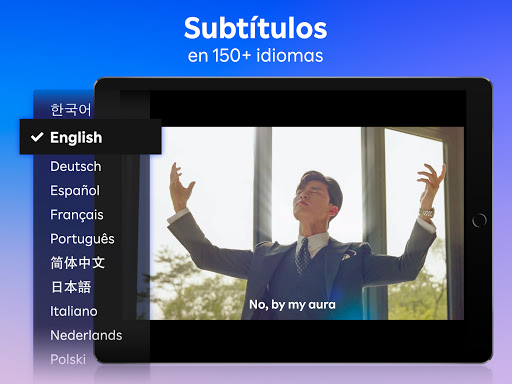 Captura de pantalla de Viki: doramas en español