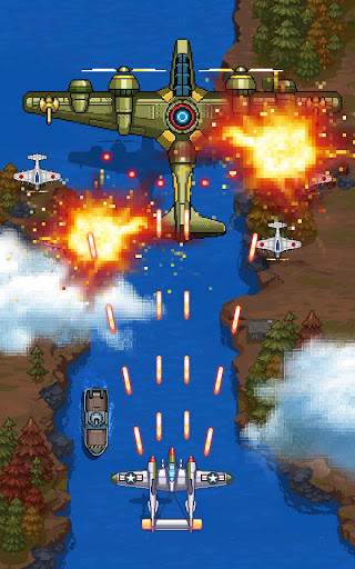 Captura de pantalla de 1945 Air Force: Aviones Arcade