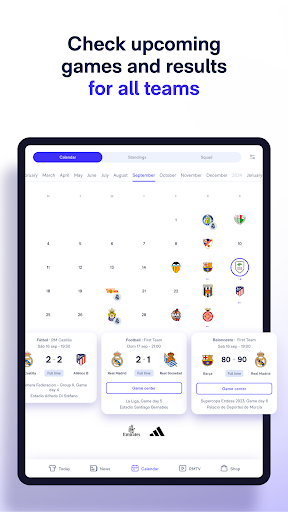 Real Madrid screenshot