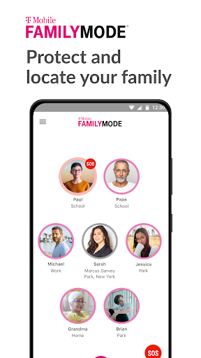 Captura de pantalla de T-Mobile® FamilyMode™