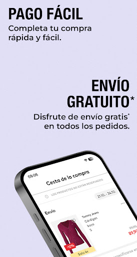 Captura de pantalla de ABOUT YOU Fashion Online Shop