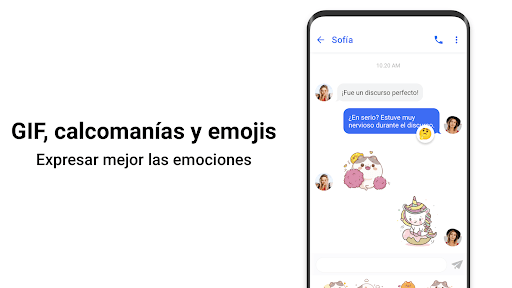Captura de pantalla de Messenger de SMS - Mensajes