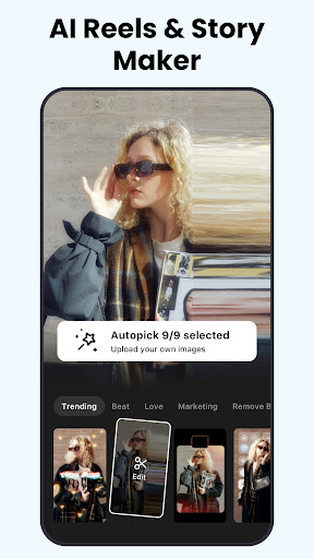 AI Video Editor, Reels: inMelo screenshot
