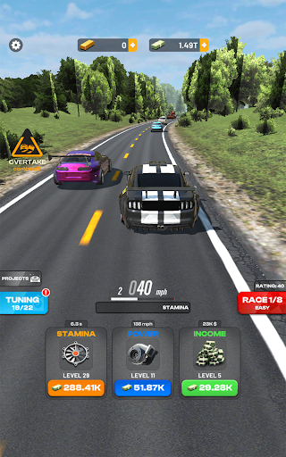 Captura de pantalla de Highway Overtake - Car Racing