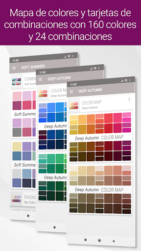Captura de pantalla de Show My Colors: Color Palettes