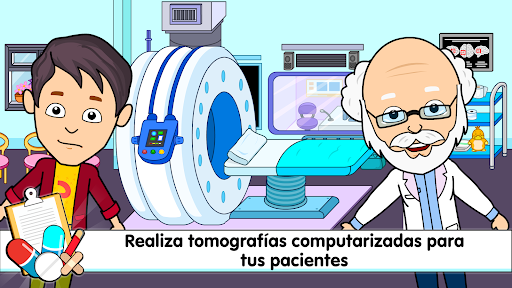 Captura de pantalla de Tizi Hospital: Juegos médicos