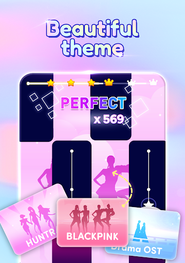 Captura de pantalla de Kpop Piano Star - Music Game