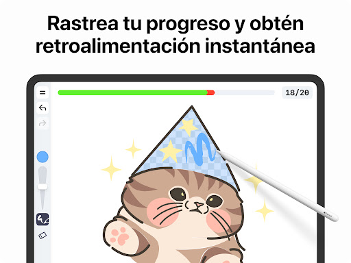 Captura de pantalla de Aprender a dibujar・ArtWorkout