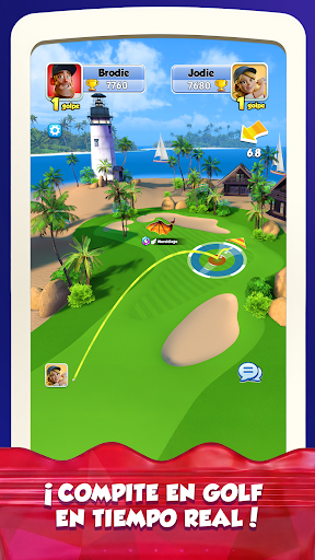 Captura de pantalla de Golf Rival