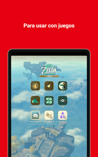 Captura de pantalla de Nintendo Switch App