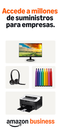 Captura de pantalla de Amazon Business: Compras B2B