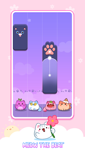 Captura de pantalla de Cat Tiles: Cute Piano Game