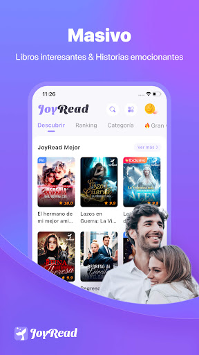 Captura de pantalla de JoyRead-Novelas e historias