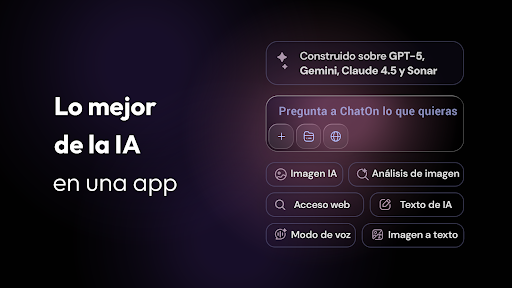 Captura de pantalla de ChatOn - Chat de IA en español