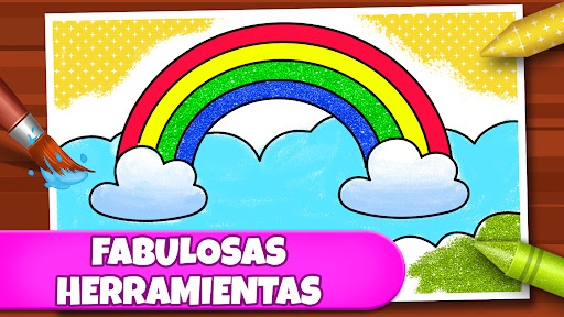 Captura de pantalla de Juegos de colorear y pintar