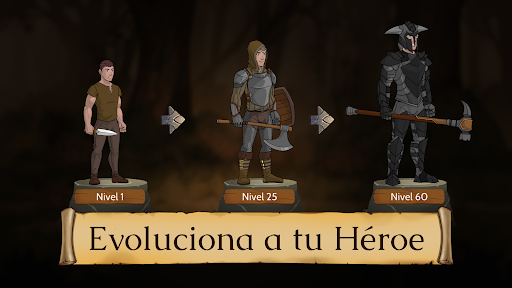Captura de pantalla de Obsidian Knight RPG