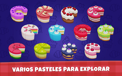 Captura de pantalla de Cake Sort - clasificar tartas