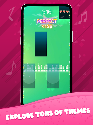 Magic Piano Rush - Music Star Screenshot