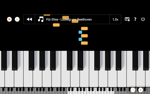 Captura de pantalla de Mini Piano Lite