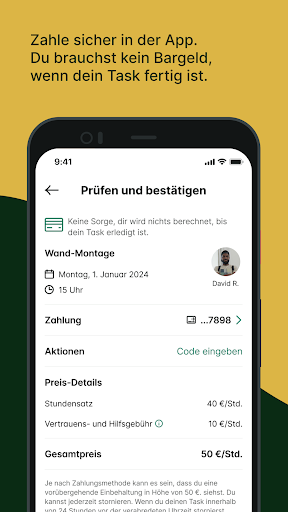 Taskrabbit - Handwerker & Mehr Screenshot