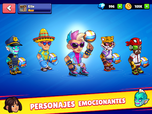 Captura de pantalla de Volleyball Arena