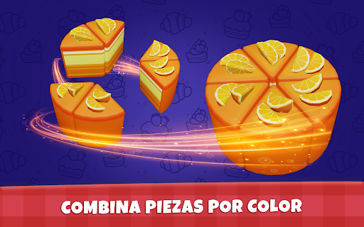 Captura de pantalla de Cake Sort - clasificar tartas
