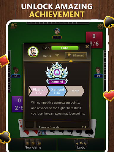 Captura de pantalla de Spades Solitaire - Card Games