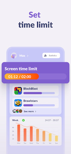 Captura de pantalla de Kids360: Parental Control App