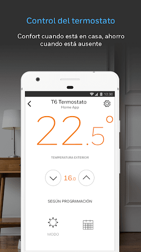 Captura de pantalla de Resideo - Smart Home