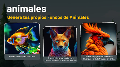 Captura de pantalla de Tonos de animales y pájaros