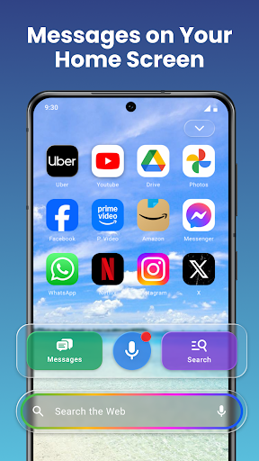 Captura de pantalla de Messenger Chat Home