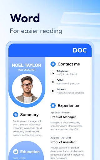 Captura de pantalla de Document Reader & PDF Editor