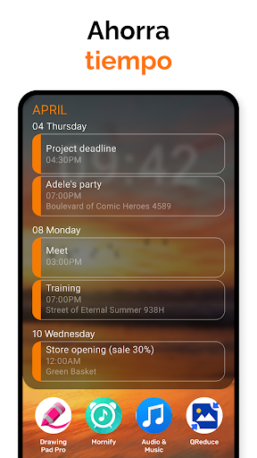 Captura de pantalla de Calendario Sencillo