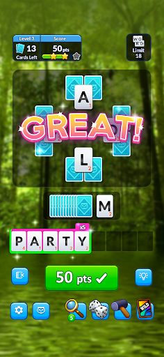 Wordscapes Solitaire screenshot
