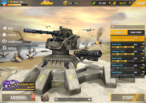 Captura de pantalla de World War: Army Battle FPS 3D