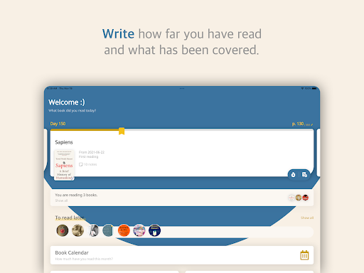 Bookmory - reading tracker screenshot