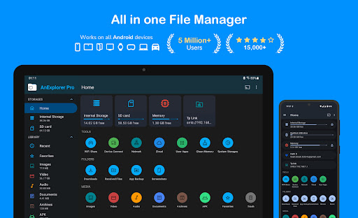 Captura de pantalla de AnExplorer Pro File Manager