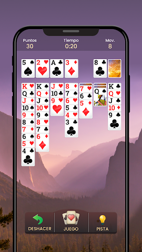 Captura de pantalla de Solitario - Juego Clásico