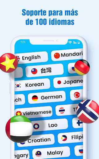 Captura de pantalla de XTraductor : IA Traducir