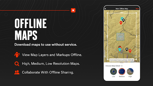 Captura de pantalla de onX Hunt: Offline Hunting Maps