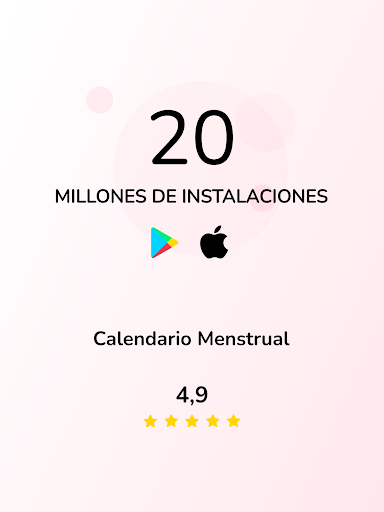 Captura de pantalla de Calendario Menstrual