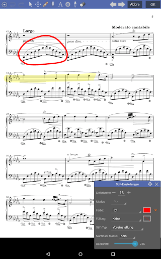 MobileSheets Screenshot